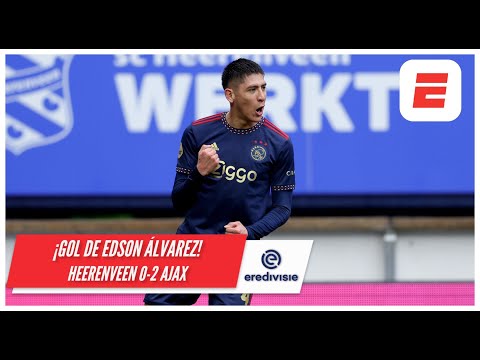 GOLAZO de EDSON ÁLVAREZ para el 0-2 del AJAX ante HEERENVEEN | Eredivisie