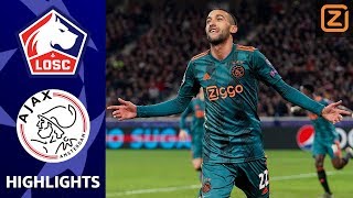 Tandem Ziyech & Promes Belangrijk Lille Vs Ajax Champions League 201920 Samenvatting