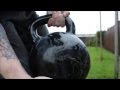Juggling the 48kg kettlebell aka the beast