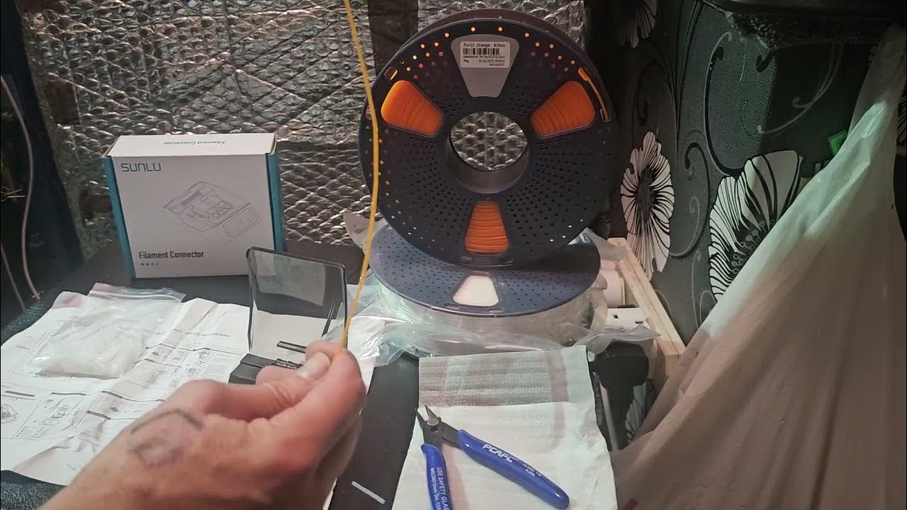 SUNLU Filament Connector and PLA+ 2.0 - YouTube