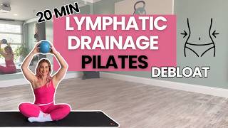 Pilates for Lymphatic Drainage | Debloat & Detox Flow | 20 Min