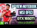 MSI GF63 Thin 10SCSR-1051XES youtube review thumbnail