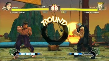 GeoM MoDInside (Guile) vs YTOWNYOUNGIN (Ryu) 04