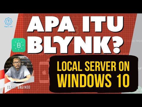 #ApaITU Blynk? Local Server on Windows 10 (Subtittled)