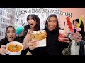 KOREAN FOOD TOUR WITH MIA!! Vlogmas Day 18