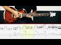 Queen  bohemian rhapsody  solo guitar tutorial