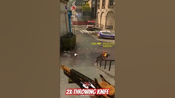 2x Throwing Knife 🔥🔪🔪☠️☠️ #mw3 #cod #gaming