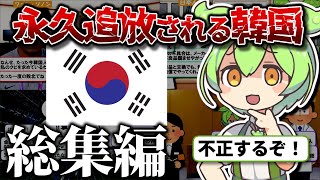 【総まとめ】ウソ・不正であらゆる競技が崩壊する韓国の末路！自業自得なエピソードを８連発！【ずんだもん】【ずんだもん解説】