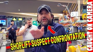 Shoplift Suspect Confrontation in Ralphs Grocery | La Jolla | 20241125 (4K)