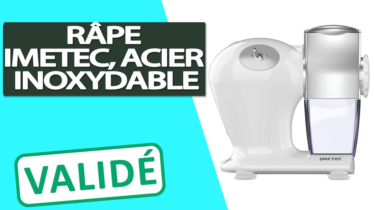 Râpe Électrique Reber 9250N Fido - 140 Watts, Rouleau En Acier, Carcasse Plastique - Pour Fromage Et Légumes