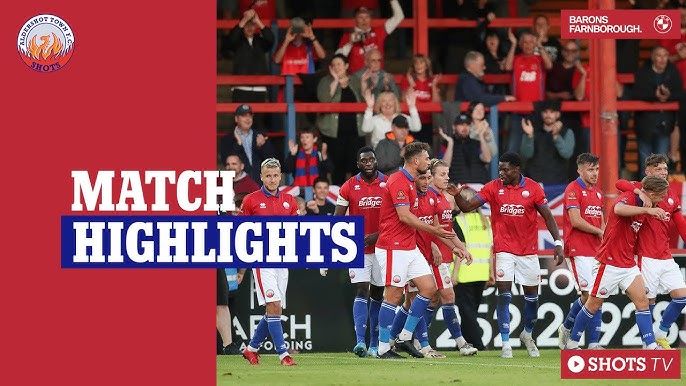 ALTRINCHAM Vs ALDERSHOT TOWN, Official Extended Match Highlights