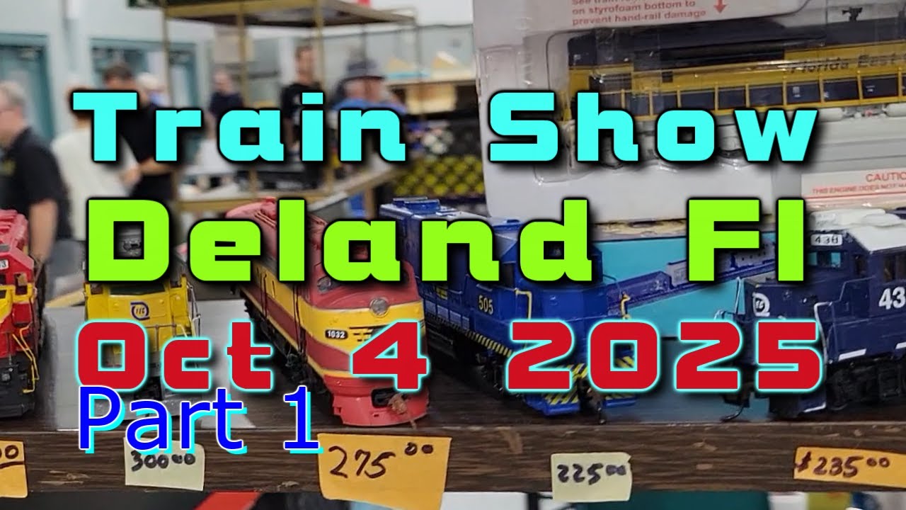 DELAND TRAIN SHOW 4 октября 2025 г. Часть 1