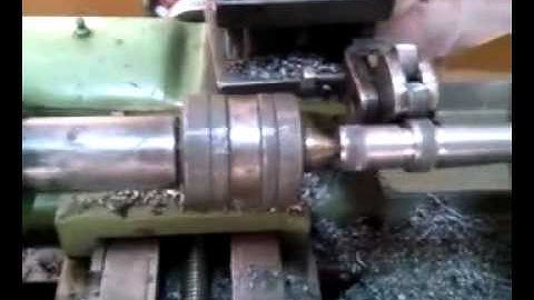 How to do diamond Knurling using a lathe machine?