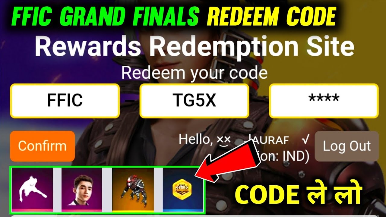 FFIC Grand Finals Redeem code | 400k Milestone Complete Redeem Code | Ffic live New Redeem Code