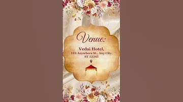 Unique Indian Wedding Invitation Video | Customized Marriage E-Card
