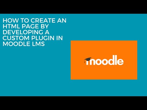 How to Create HTML Page by developing a Custom Plugin using Docker in Moodle LMS