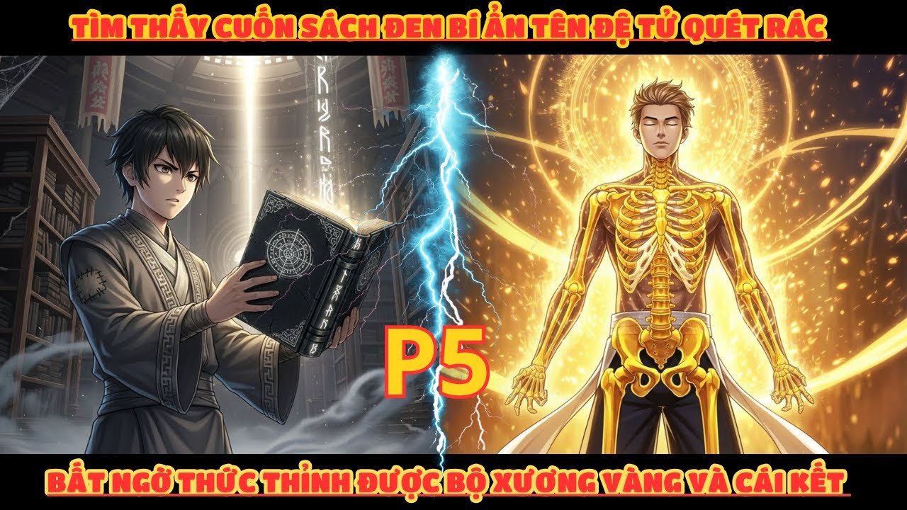 TÌM THẤY SÁCH ĐEN BÍ ẨN TÊN ĐỆ TỬ QUÉT RÁC BẤT NGỜ THỨC TỈNH BỘ XƯƠNG VÀNG RÒNG VÀ CÁI KẾT | P5