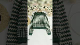Beautiful crochet 🧶 fancy sweater designs