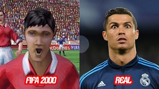 Cristiano Ronaldo Face Change In FIFA 2000 to FIFA 17 vs Real Face (Over The Years)