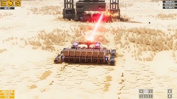 Sweeping laser. (Instruments of destruction)