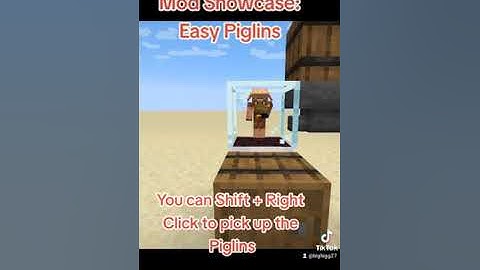 Easy Piglins Mod