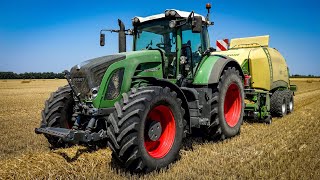 FENDT 924 + KRONE BigPack 1290 HDP XC | Pressatura Paglia 2022 | CONTARIN