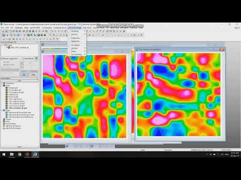 How to process gravity data using Oasis Montaj