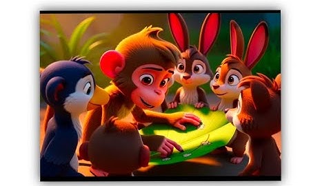TINY ANIMALS JUNGLE FACTORY  POWER OF UNITY 3D ANIMATED STORY #JungleStory #Cartoon3D #AIAnimation