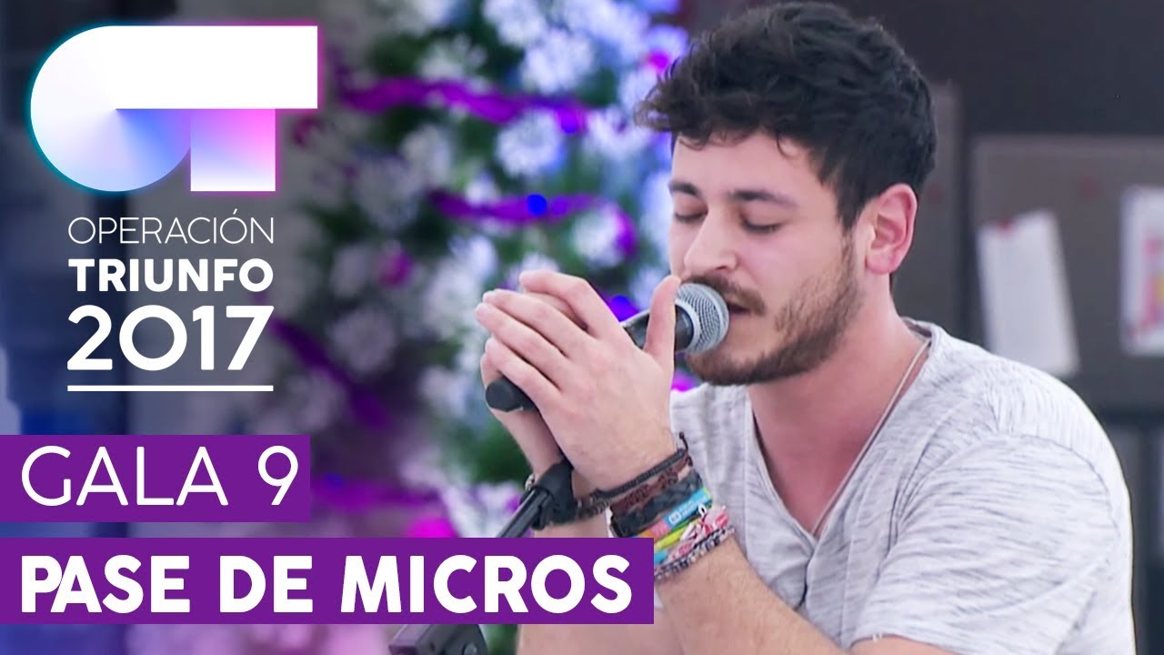 SAY YOU WON'T LET GO - Cepeda | Primer pase de micros para la GALA 9 | OT 2017