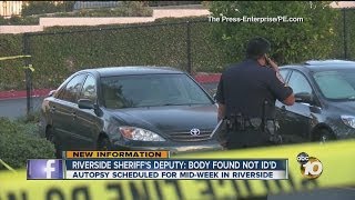 Deputy says body found in trunk of car not identified yet: Vehicle related to double-fatal shooting