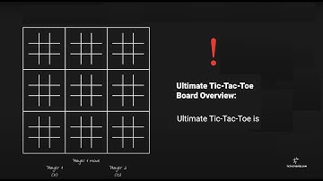 Ultimate Tic-Tac-Toe Rules. Step by Step Guide