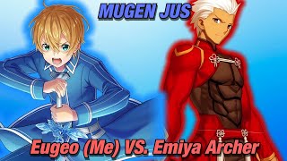 [MUGEN JUS] Eugeo (Me) VS. Emiya Archer (AI)