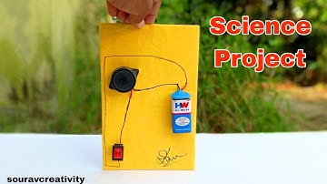Working Model Of Simple Electric Circuit| | Simple Series Connection | Easy Science Projects