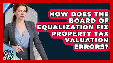 How Does The Board Of Equalization Fix Property Tax Valuation Errors? - Property Taxes Uncovered