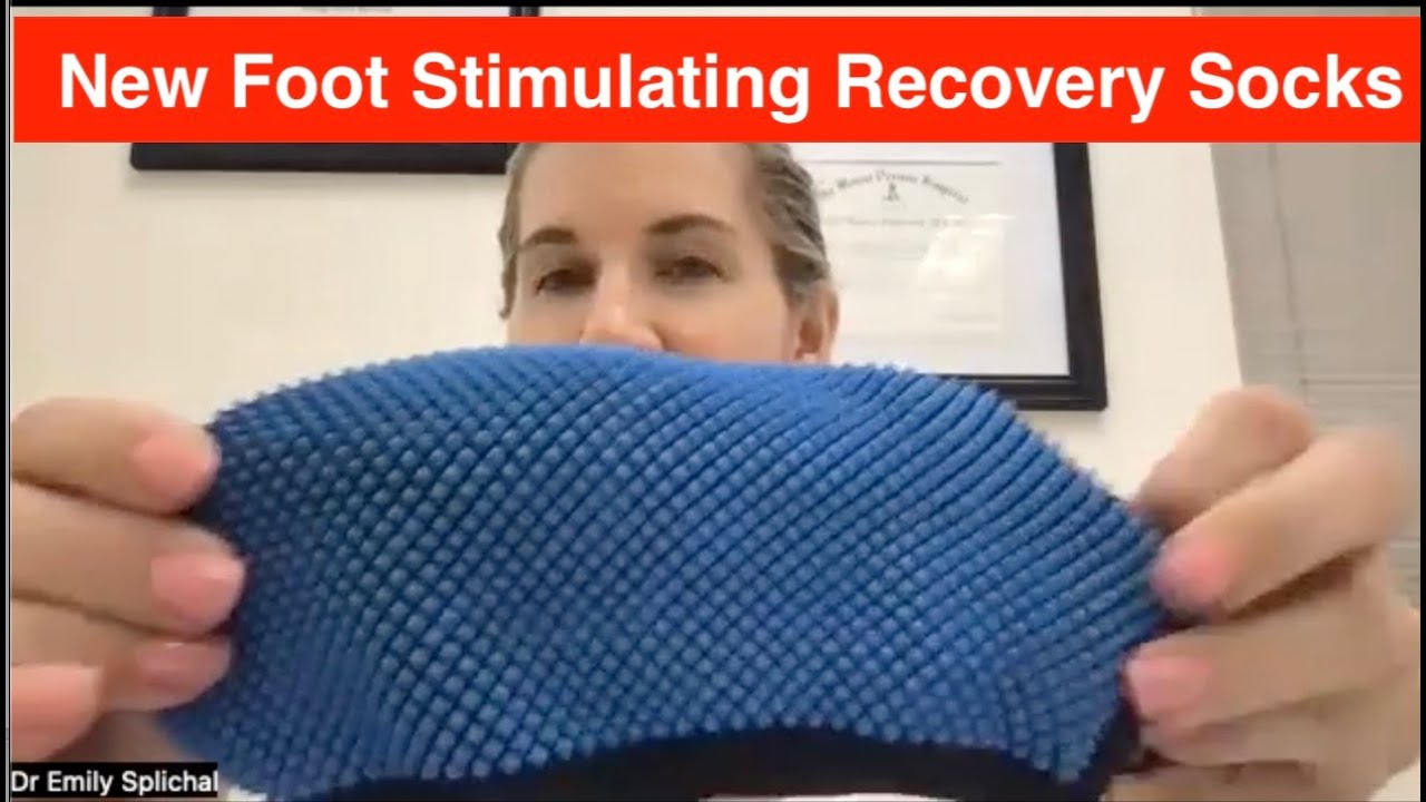 Naboso Foot Stimulating Recovery Socks - available at XeroShoes.com