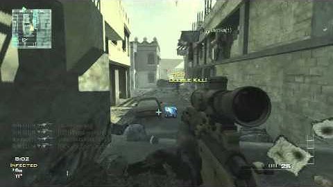 Call of Duty: MW3 - Infected Quickscope Gameplay