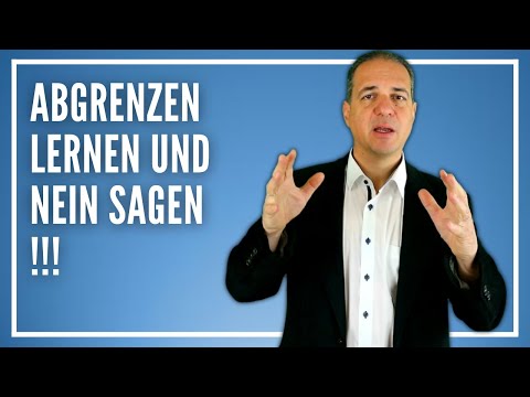 Video: Was bedeutet es, etwas abzugrenzen?