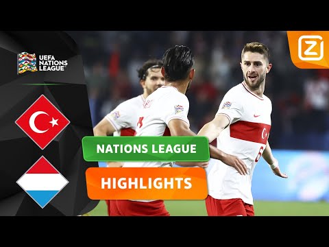 ÉÉN EN AL SPEKTAKEL IN ISTANBUL  | Turkije vs Luxemburg | Nations League 2022/23