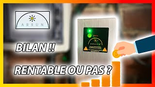 BILAN: Routeur Solaire ARSUN