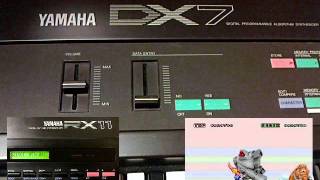 SEGA「SPACE HARRIER 」より「MAIN THEME」を「DX7」で作りました♪