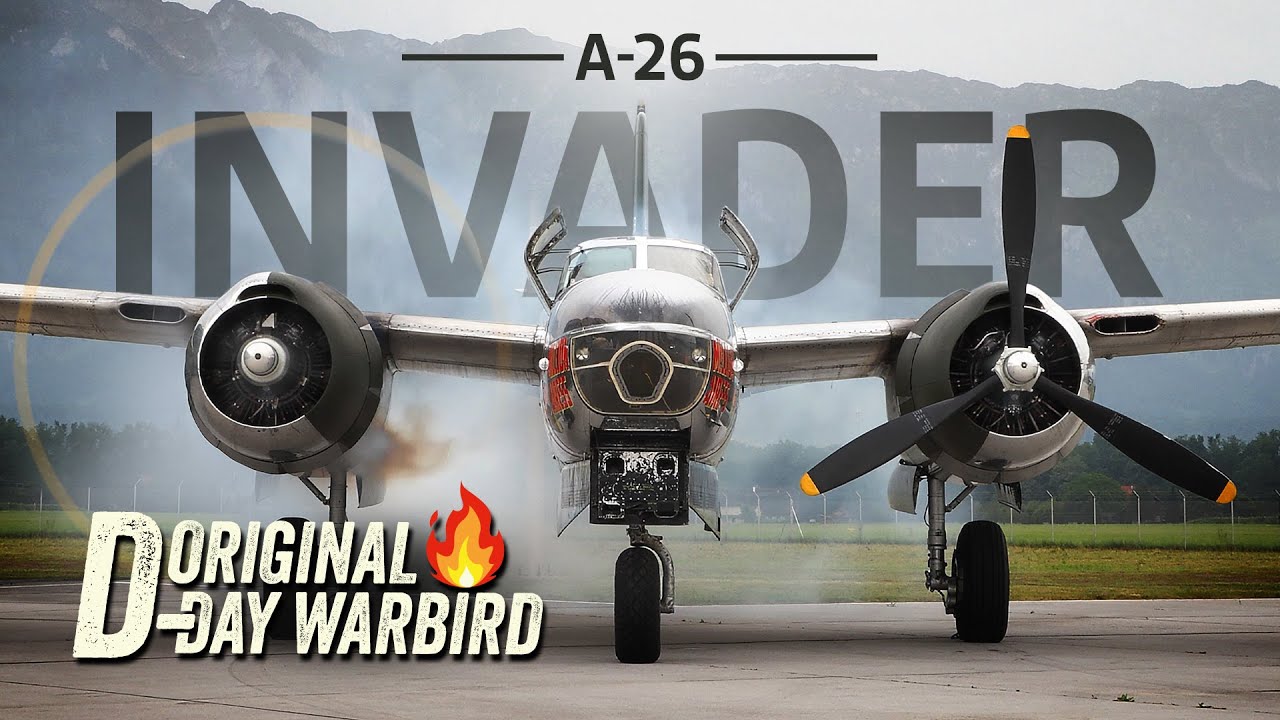 A-26 INVADER 🔥 COLD START  (100% ORIGINAL SOUND)