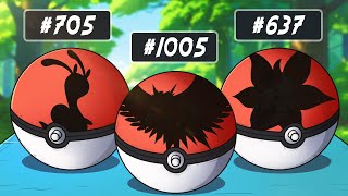Choose Your Starter Knowing ONLY Their Dex Number!