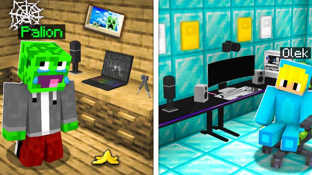 OD BIEDNEGO DO NAJBOGATSZEGO YOUTUBERA w Minecraft!