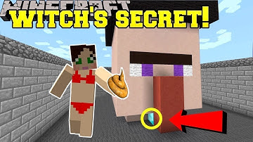 PopularMMOs Pat and Jen Minecraft THIS WITCH HAS A SECRET!!! - Halloween Find The Button