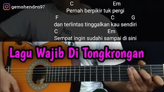 Kunci Gitar KU TAK BISA - Slank | Versi Gampang