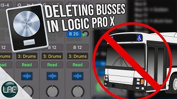 How to Delete Bus Tracks in Logic Pro X