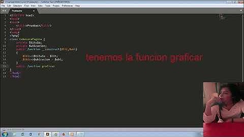 Programación Orientada a Objetos en PHP: método constructor