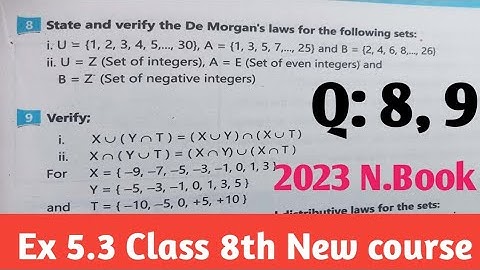 Exercise 5.3 Class 8 Maths New course 2022| Class 8 Maths Exercise 5.3 kpktb and PTB 2023 part-5