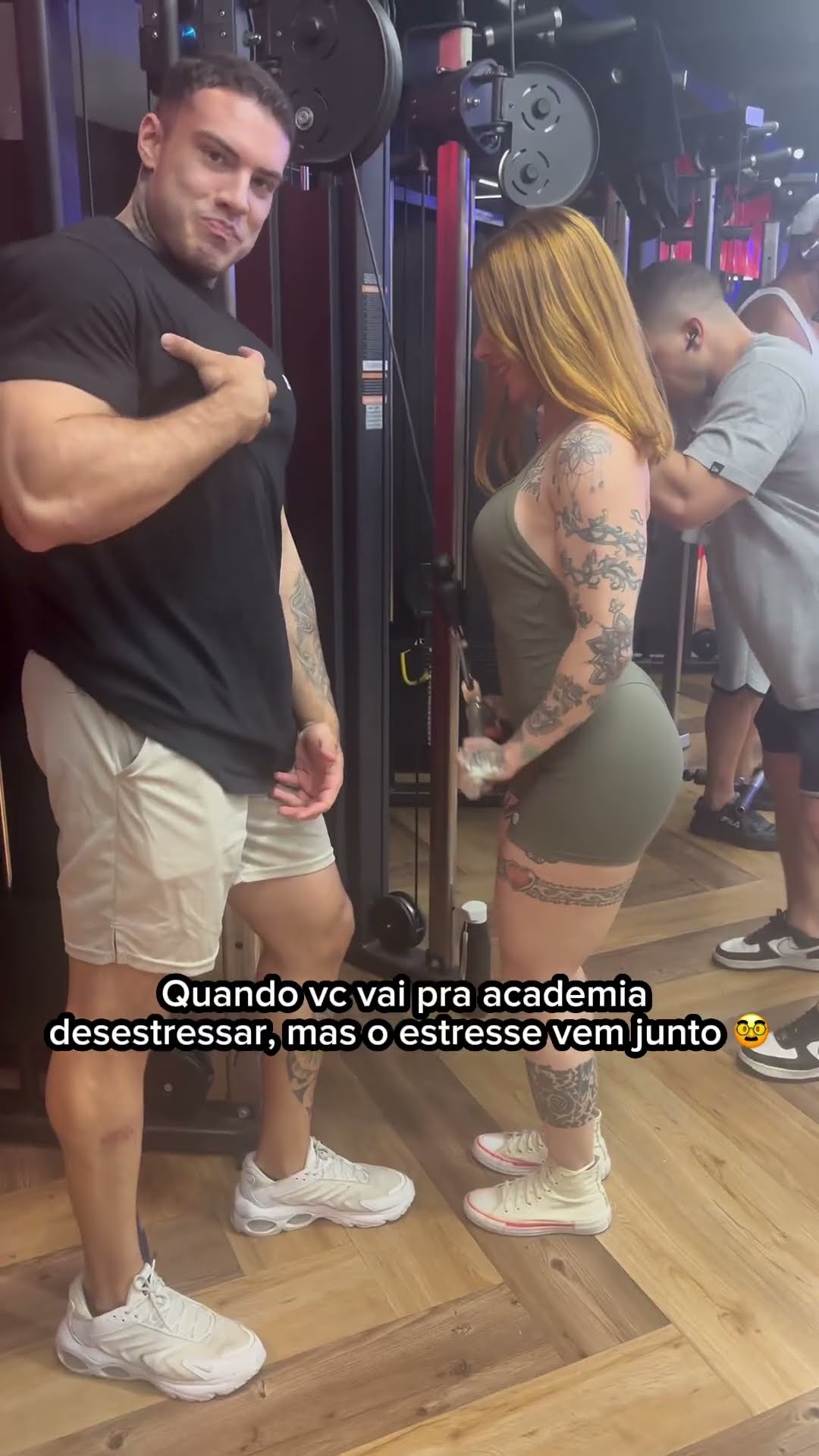 O estresse veio junto!