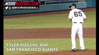 Tyler Rogers, RHP, San Francisco Giants, Pitching Mechanics, @SlowMoMechanics @MooreBaseball